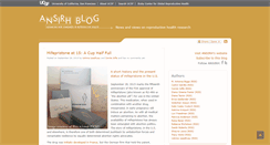 Desktop Screenshot of blog.ansirh.org